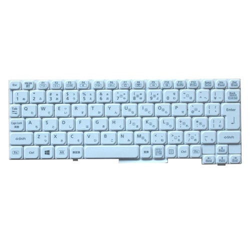 ノートパソコンのキーボード互換 Panasonic Let s Note CF-SV1 CF-SV2 日本語 JP JA 白