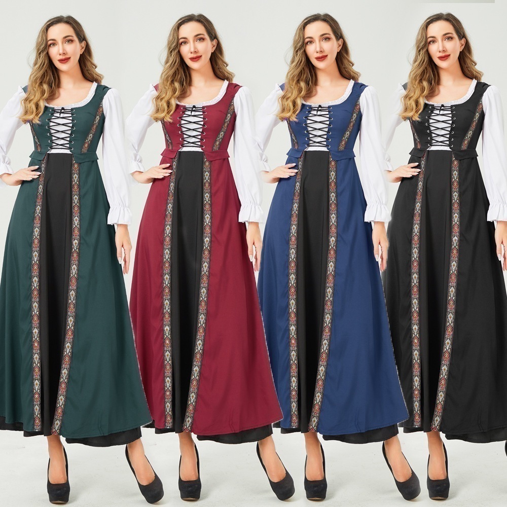【人気爆売れ】ハロウィン衣装宮廷フレンチワンピース中世ルネッサンス演出服ヨーロッパ田園