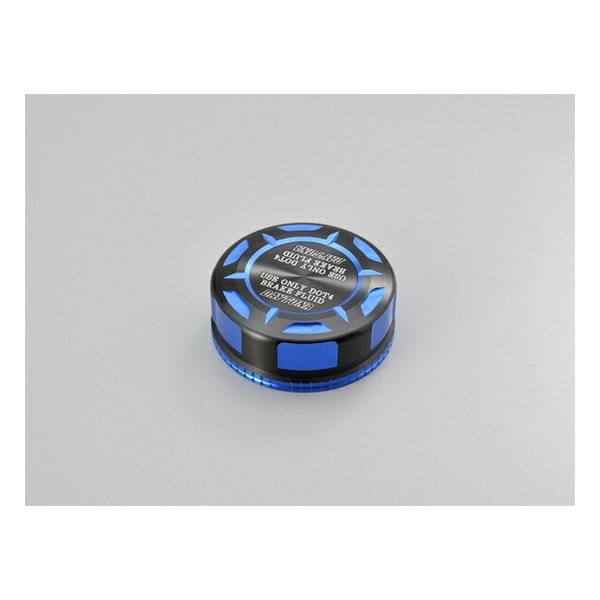 マスターシリンダータンクキャップ ニッシン φ42 ブルー D92733