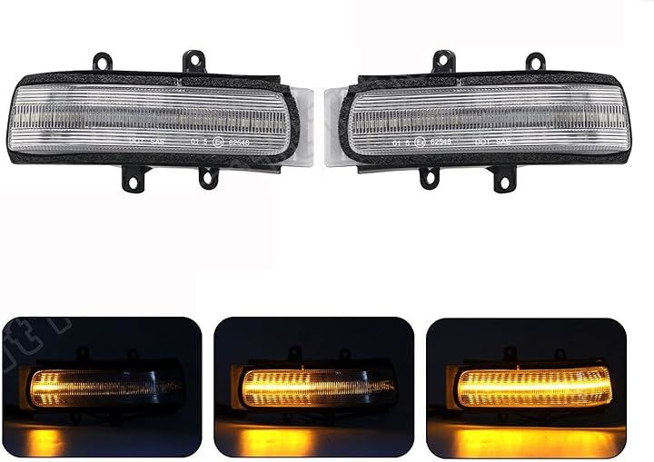 互換品 トヨタ クリアレンズ シーケンシャル ドアミラー ウインカー アルファード/ヴェルファイア 20系 エスティマ 50系 ノア/ヴォクシー 70系 ヴァンガード bB(クリア)