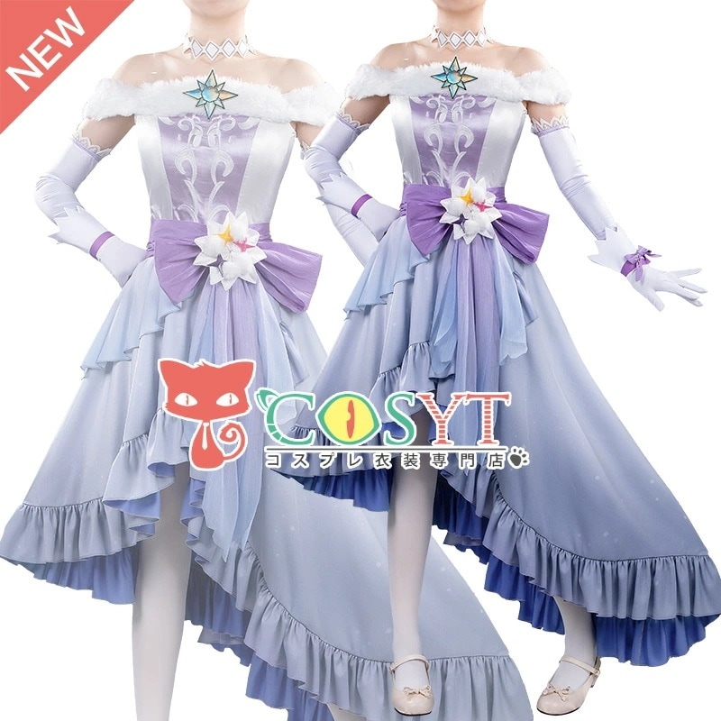 ウマ娘プリティーダービー Glacialis Vega アドマイヤベガ クリスマス 新衣装 コスプレ衣装 仮装 変装 コスプレ cosplay ゲーム イベント パーティ