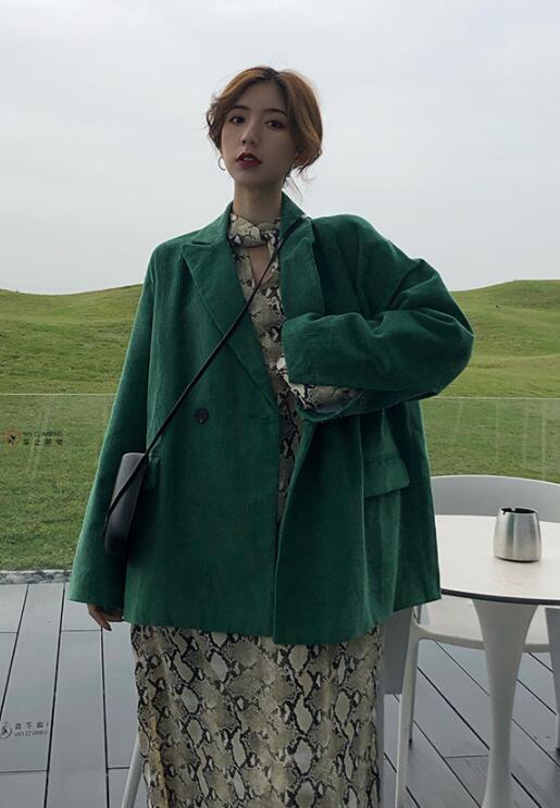 レディース ジャケット ブレザー カジュアル エレガント オフィス レジャー 長袖 通勤 秋 冬 1767