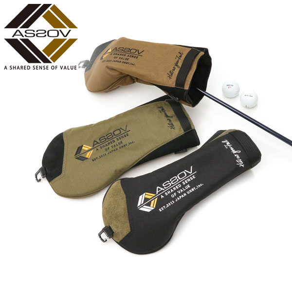 正規品1年保証 ドライバー ゴルフ ヘッド クラブ ナイロン 防水 耐水 おしゃれ メンズ レディース CORDURA FINE TEX DRIVER COVER 152302