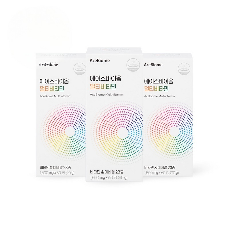 エースバイオムマルチビタミン3box6ヶ月分
