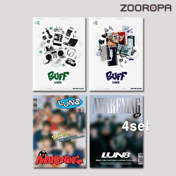 [4종세트] 루네이트 LUN8 BUFF AWAKENING 2집 3집
