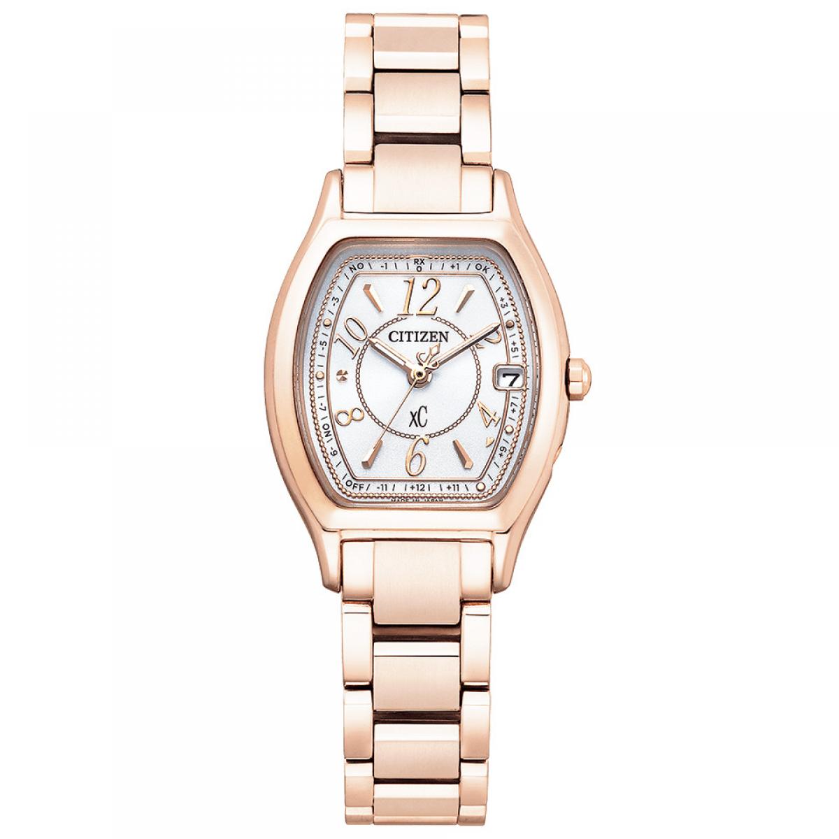 CITIZEN(シチズン) xC クロスシー basic collection ES9354-69A　サクラピンク レディースウォッチ 腕時計 光発電 エコ・ドライブcm