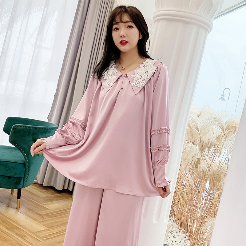 XL4XL：2点セットパジャマ 上下セット レディース 大きいサイズ ルームウェア 長袖 半袖 可愛い ナイトウェア 部屋着 寝間着 体形カパー 部屋着 おしゃれ 5L 4Lナイトウェア