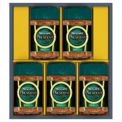 【新品/在庫あり】【特選商品】ネスカフェ プレジデント レギュラーソリュブルコーヒーギフトセット N50-PSA お中元ギフト・イベントグッズ