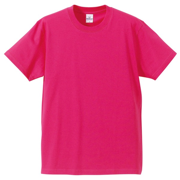 (5枚セット) Tシャツ XLサイズ トロピカルピンク 綿100％ 耐久性 半袖 tシャツ ティーシャツ ティシャツ トップス 衣類