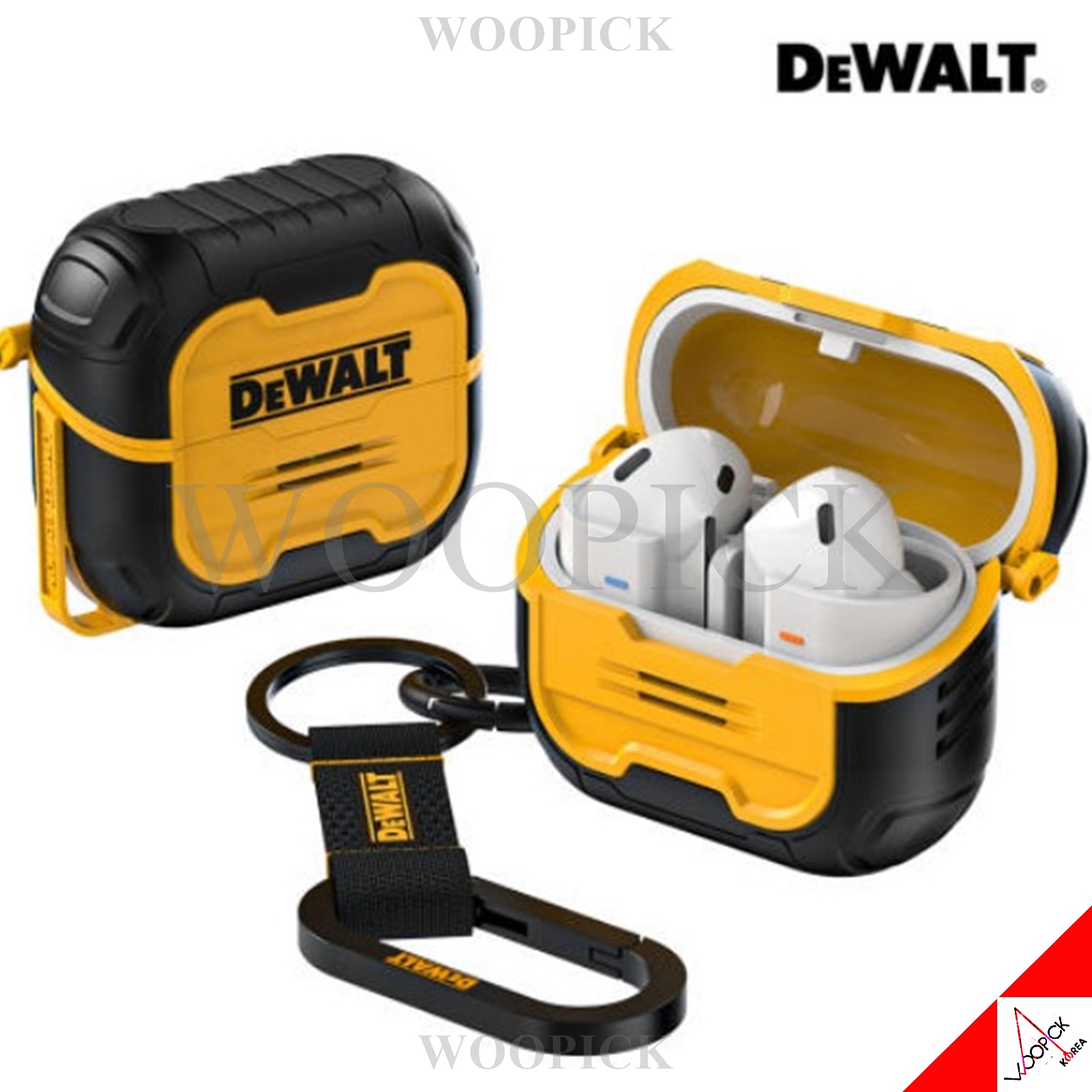 DEWALT コラボレーション Galaxy Buds 3/Buds 3 Pro /カバー/ケース/キーリング/正品
