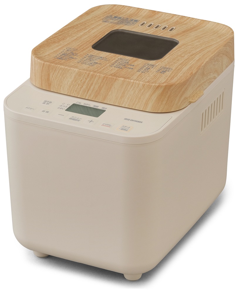 アイリスオーヤマ IBM-010-C コンパクトホームベーカリー （1斤）　サンドベージュ IBM010C