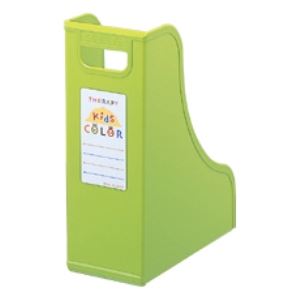 (業務用セット) セラピーキッズカラー ファイルスタンド A4 フボ-TC6-KG キッズグリーン(×10セット)