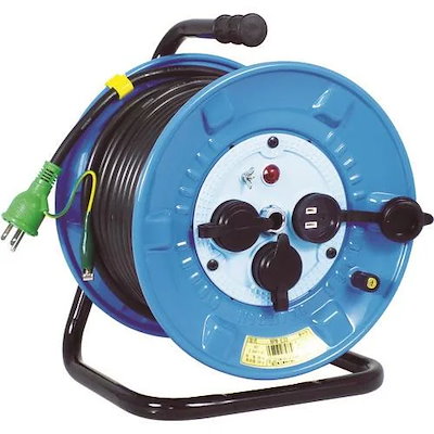 【メーカー直送品】NICHIDO 電工ドラム 屋外型 アース付 30m NPW-E33