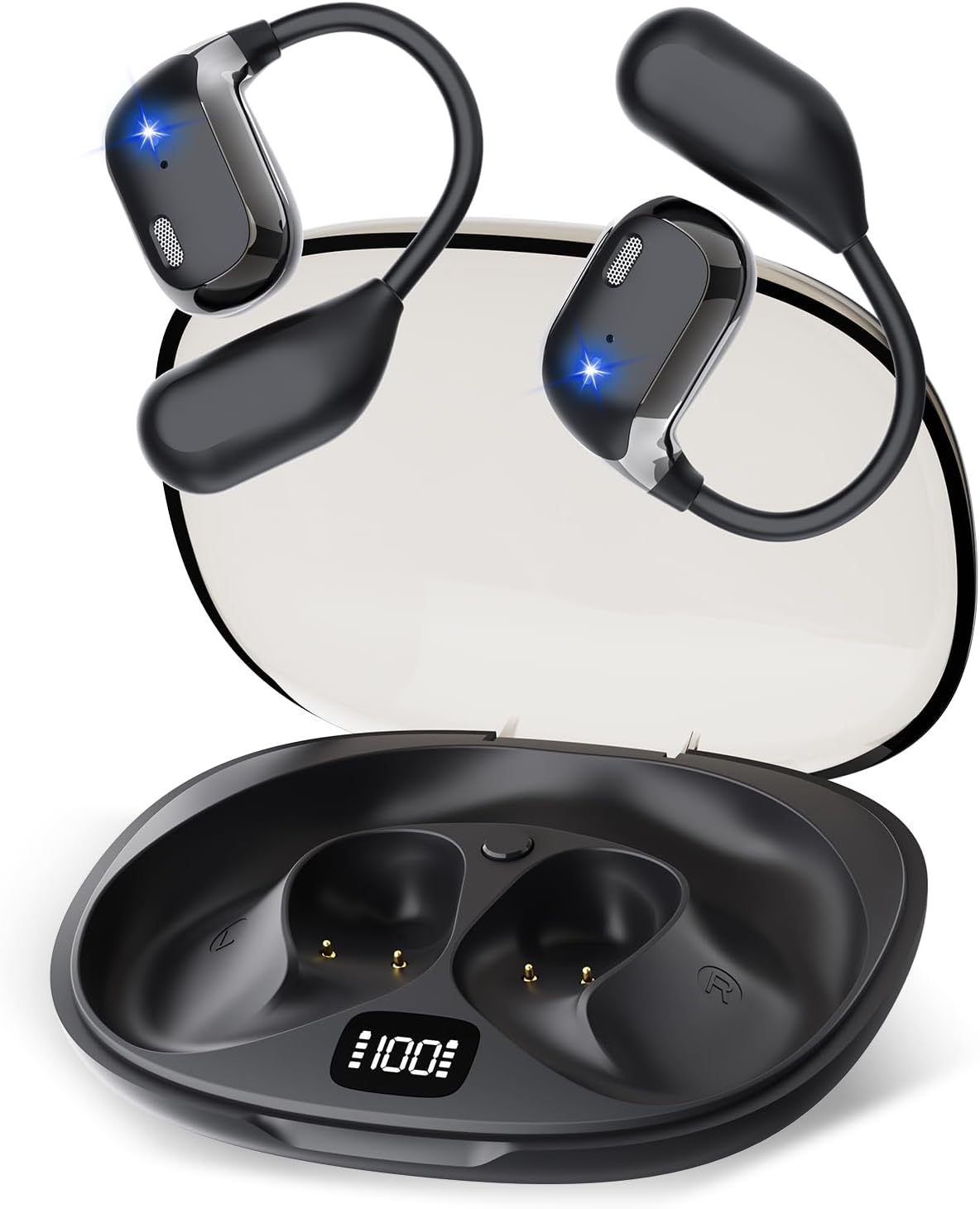 イヤホン Bluetooth【2024音質究極版・オープン型】ワイヤレス