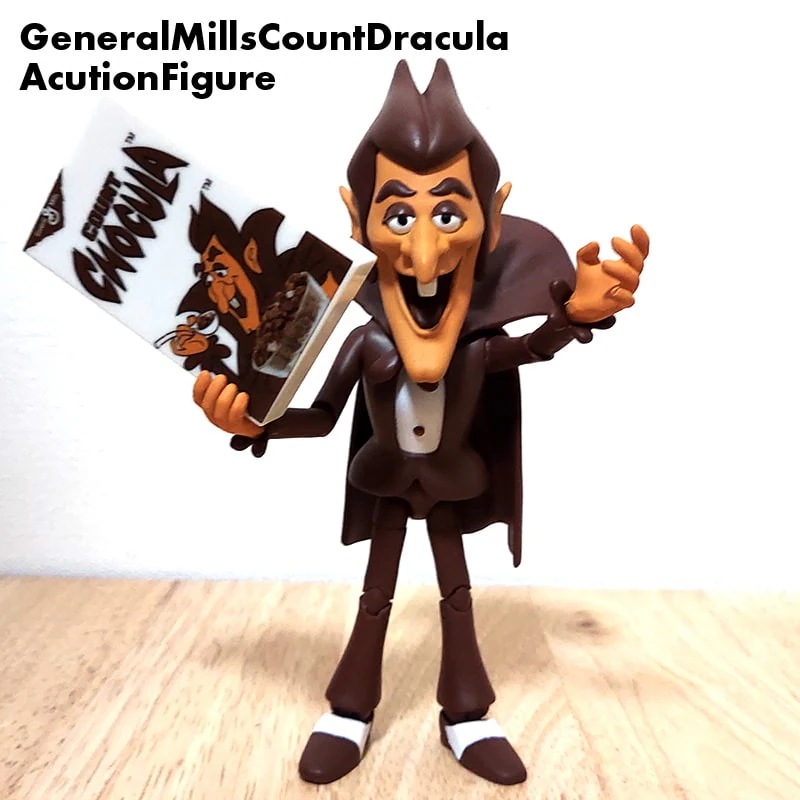 フィギュア GENERAL MILLS カウントチョキュラ ジェネラルミルズ モンスターシリアルズ アクション 人形 ゼネラルミルズ インテリア 置物 かわいい アメリカン雑貨 キャラクター