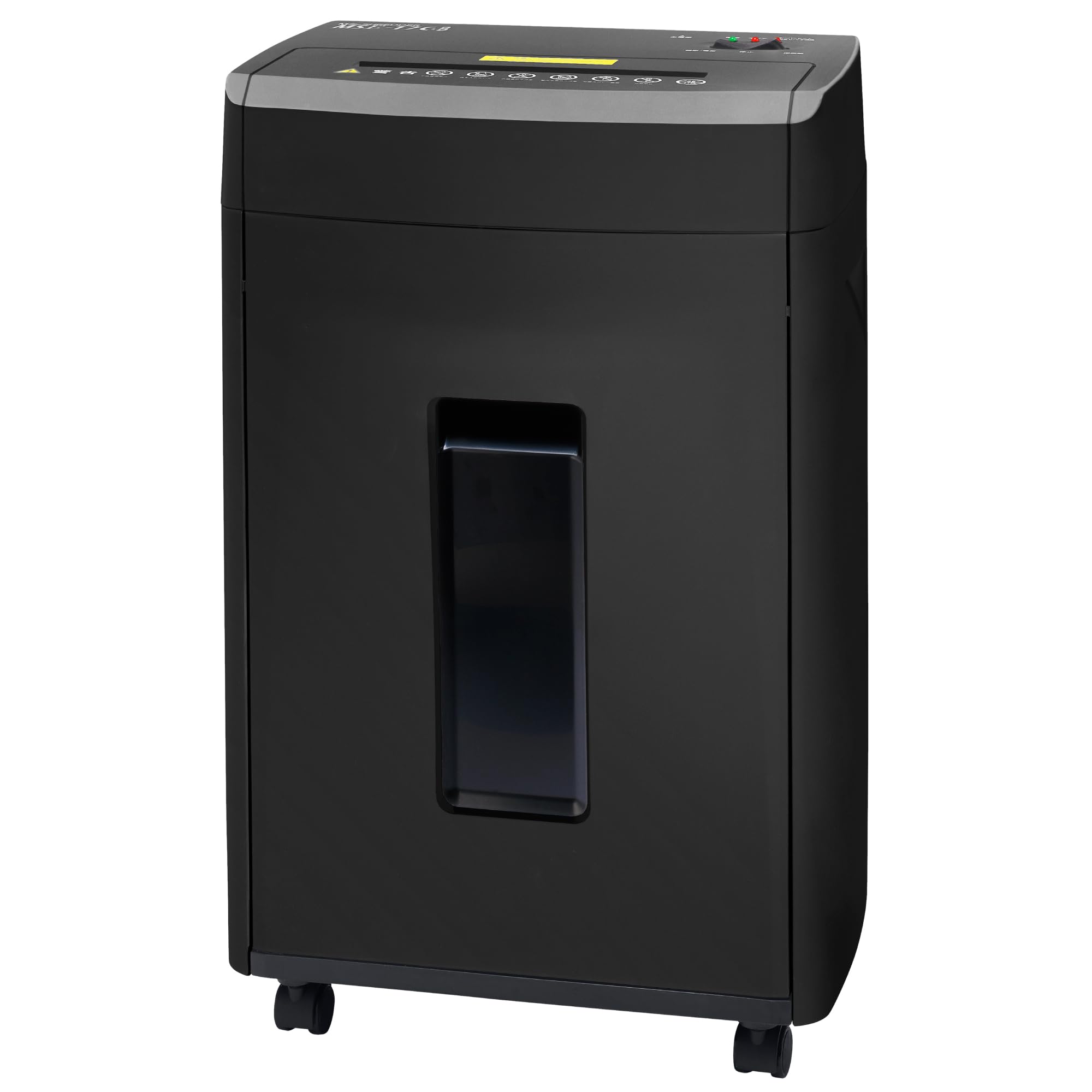 明光商会 MSシュレッダー クロスカット 26.5L 大容量 細断サイズ4mm×40mm 17枚 軽量 キャスター付きで移動可能 MSE-17C-B