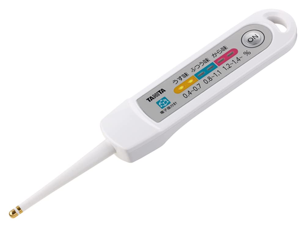 タニタ 塩分計 ホワイト 防水 SO-313 WH しおみくん