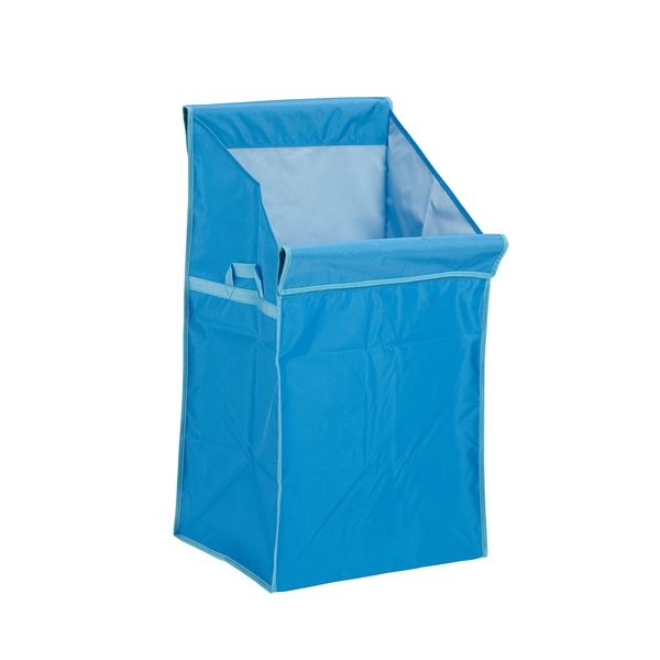 （まとめ） 本体別売 システムカートA/運搬カート用品 替袋E 青 ナイロン製 業務用 店舗 集積 回収2セット