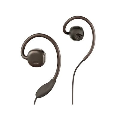 他サイト： NTTソノリティ イヤホン 耳かけ型 nwm ( ヌーム ) ダークブラウン [ マイク 対応 / 3.5mm ミニプラグ ] MWE001BA-Aの商品画像