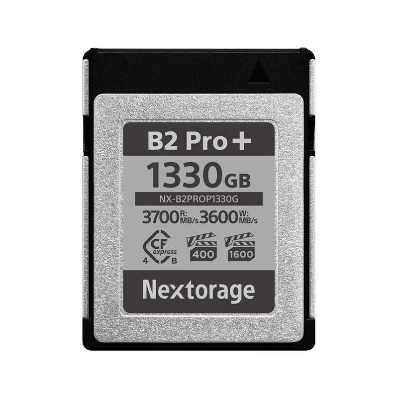 NEXTORAGE　Nextorage CFexpress 4.0 Type B PRO＋ Series 1330GB　NXB2PROP1330G