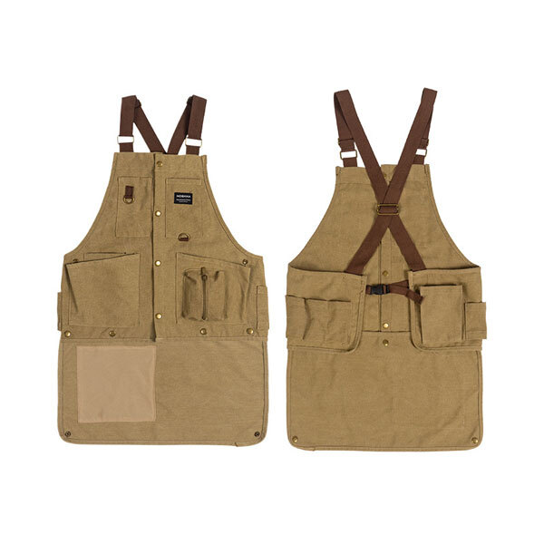 アウトドア キャンプ ベスト 2way エプロン 屋外 DIY 男女兼用 釣り バーベキュー ガーデニング レディース メンズ エプロンベスト