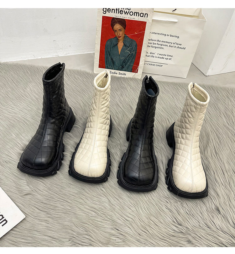 ブーツ 旬な履きこなしショートブーツ スタイルアップヒールパンプス 厚底シューズ ヒールパンプス モカシン スタイルアップヒールパンプスダッド