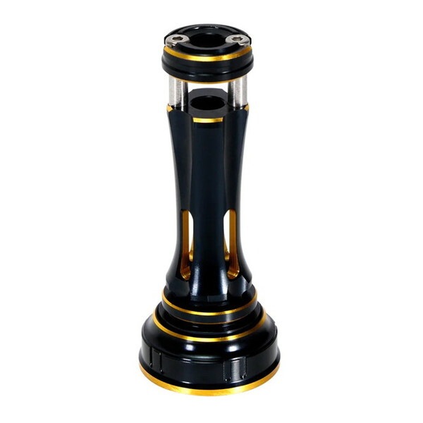 DRESS リールスタンドオリジン シマノ SW 8000-20000 ブルーブラックxゴールド