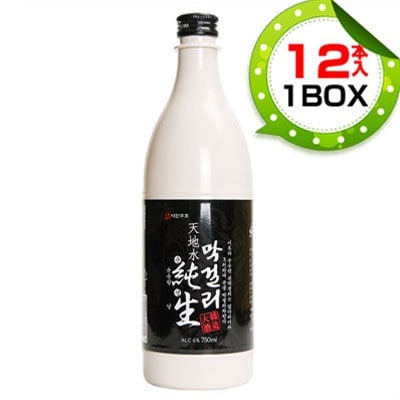 【まとめ買いお得】 冷蔵 大韓酒造 純生マッコリ 1BOX=750mlｘ12本 PET 韓国お酒 韓国食品
