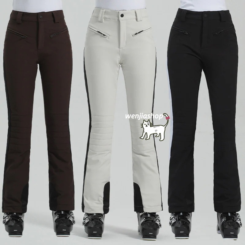 スノーボードウェアパンツレディース20232024作15000mmH2Oズボンロングパンツスノボウェアスノーウェアスキーウェアスノボーウェア韓国風防風防水防寒