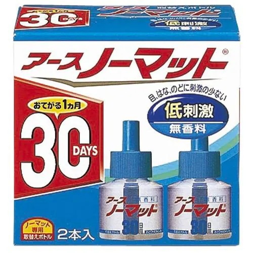 アース製薬 アースノーマット 30日用 取替えボトル 無香料 2本入り