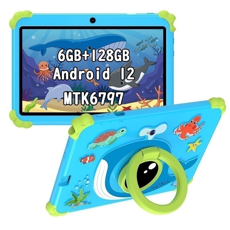 タブレットPC 子供用タブレット 鯨 7インチ android12 子供向け 知育ゲーム キッズ お子様 児童用 知育 プレゼント 学習 知識 誕生日 高性能 品質保証