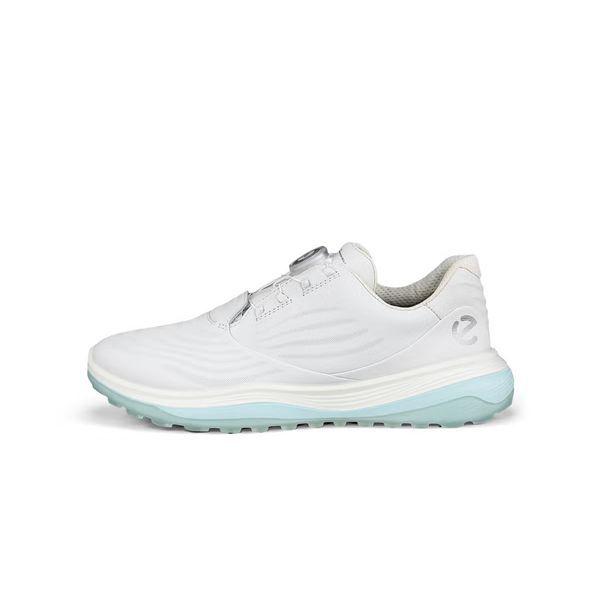 女性ゴルフシューズ ホワイト スパイクレス ハイブリッド 練習靴 2025FW_P415078820