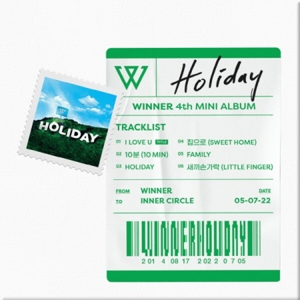 WINNER / HOLIDAYミニアルバム4集 KiT アルバム (CDではない/YGP0148) 5,233円