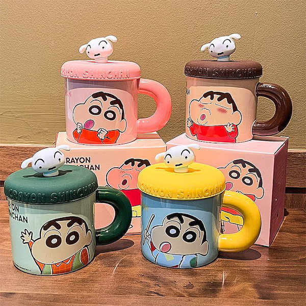 クレヨンしんちゃん　マグカップ　グラス　マカオとジョマ Amazon.co.jp: ティーズファクトリー クレヨンしんちゃん ペア