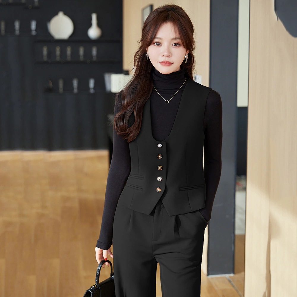 レディースベスト2点セット 春スーツ 卒園式　入学式 レディースツフォーマル　セットアップ