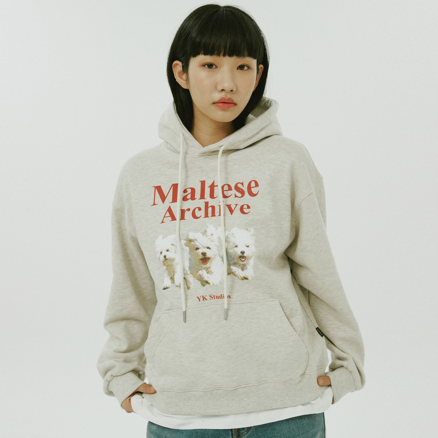 Maltese archive hood OATMEAL
