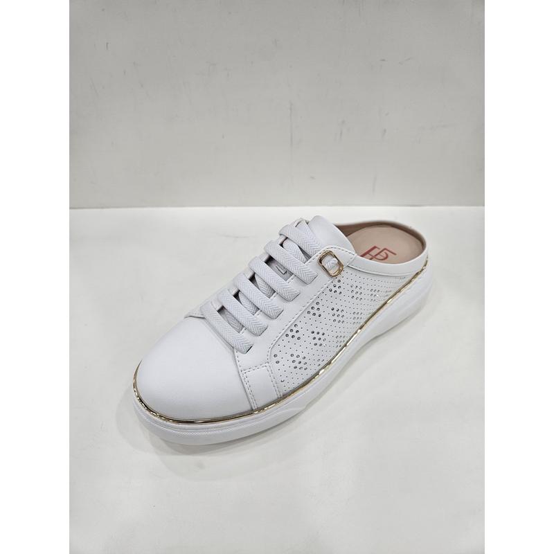 女性スニーカーブロファーヒールの高さ3CM PFEMST591WH_US_US