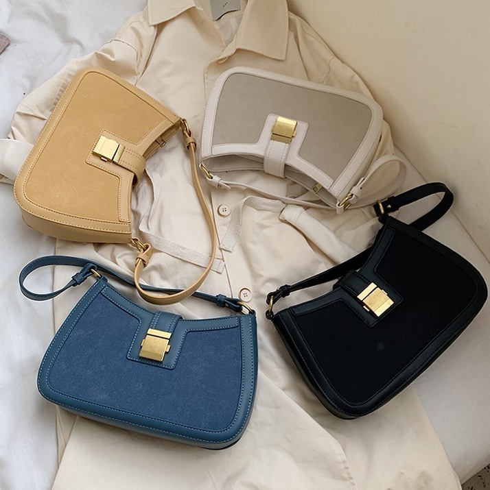 4色 ショルダーバッグ ハンドバッグ レディース 肩掛け 大人 軽量 小さめ 2way カジュアル かわいい 大容量 ファスナー付き 通勤 韓国ファッション 仕事用カバン スクエア 横長 ラウンド型ショルダーバッグ