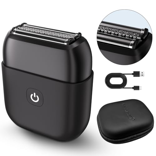 シェーバー メンズ 電気シェーバー 乾湿両用 髭剃り 電動 シェーバー 深ぞり 低騒音 メンズシェーバー IPX7防水 電動シェーバー ひげ剃り 電動 長持ちバッテリー ロック機能 ひげそり シェイバ