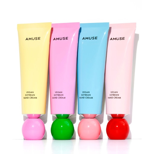 [ミニキーリングセット贈呈] ビーガン豆ハンドクリーム4点セット