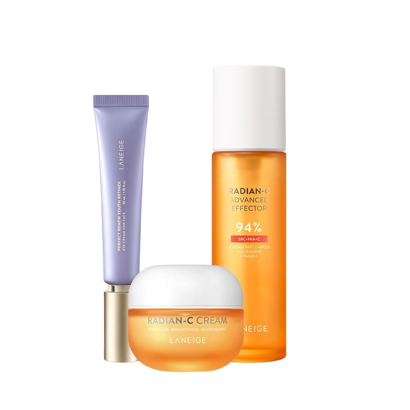 ラネーズパーフェクトリニューレチノール30ml+ラジオンシー2種セット（クリーム30ml+エフェクター150ml）