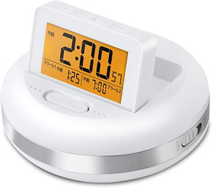 目覚まし時計 振動 タイマー バイブレーション アラーム 音 置き時計 デジタル おしゃれ