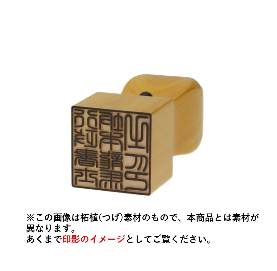 士業用印鑑 行政書士 角印 職印 資格印 先生印 ブラストチタン 天角 21mm はんこ ハンコ