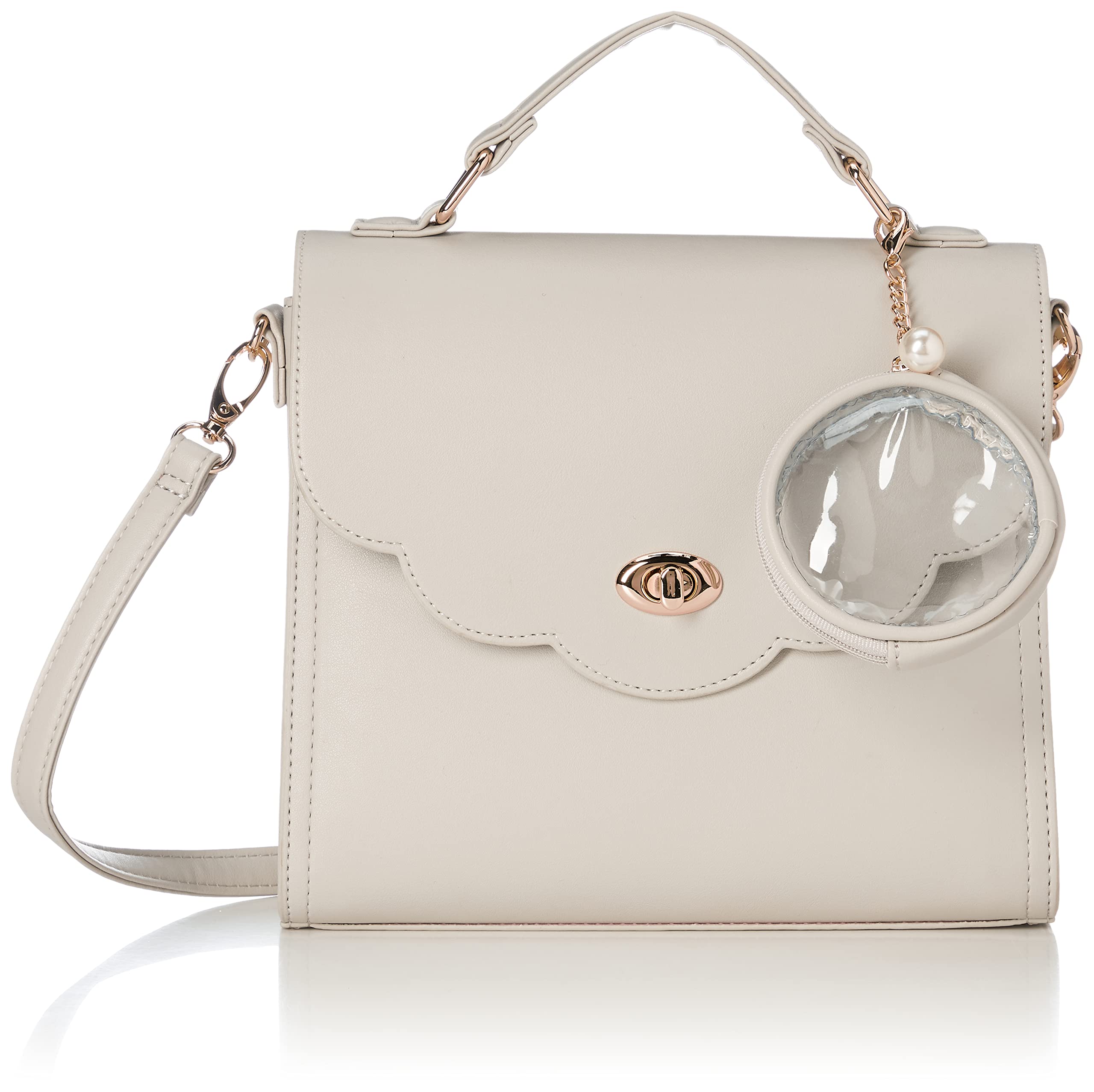 [ウィゴー] 2WAY スカラップ ショルダーバッグ 痛バ クリアバッグ 痛バッグ デコバッグ バッグ 鞄 推し活 推し活グッズ 推し活バッグ ライブ イベント お出かけ 普段使い デイリー ガーリー