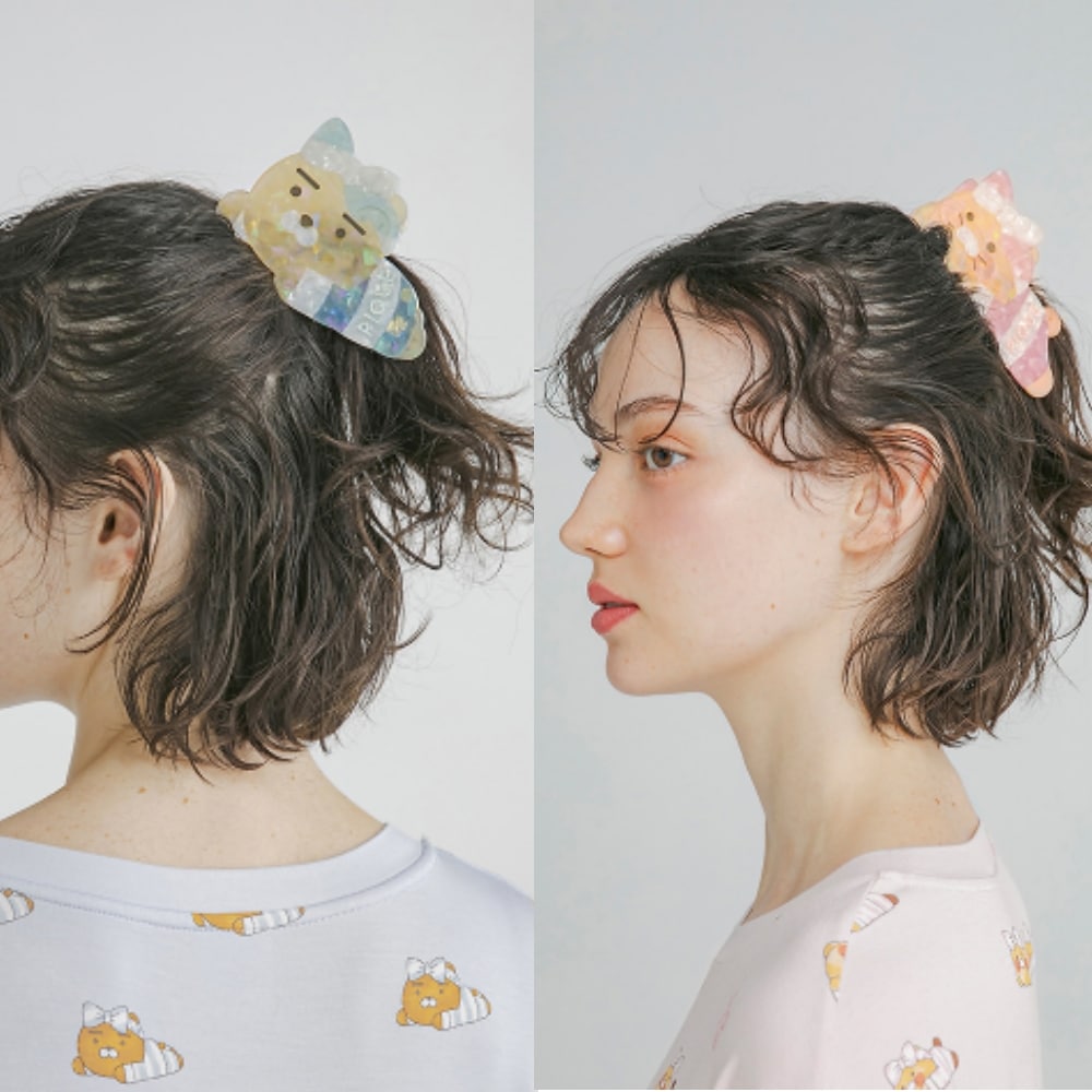 ジェラートピケとカカオフレンズ ヘアクリップ _チュンシク ライアン