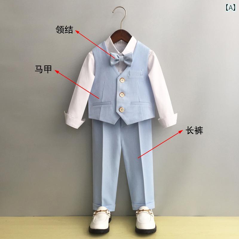 ベビー キッズ フォーマル スーツ ジュニア ファッション 子供 スーツ セットアップ ドレス フラワーボーイ ウェディング 誕生日 男の子 パフォーマンス 発表会