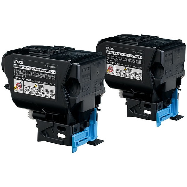 LPC4T9KPV ブラック [環境推進トナー(2本パック)] メーカー直送