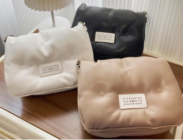 チェーンスポンジバッグショルダーダイアゴナルバッグスモールスクエアバッグ秋冬ニューカジュアル