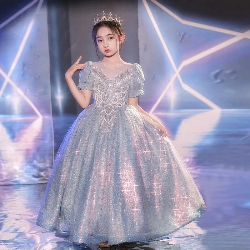 新作 ピアノ演奏ドレス ファッション 司会 小学生110/120/130/140/150/160