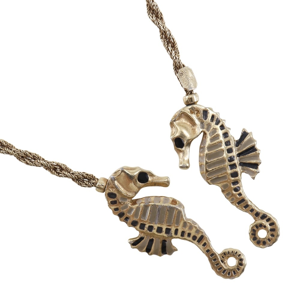 ラリエット ネックレス 金メッキ 約32.2g レディース 中古品